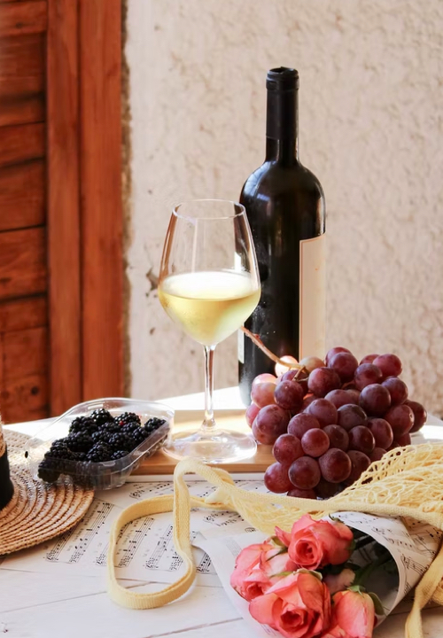 Photo of a bottle of wine